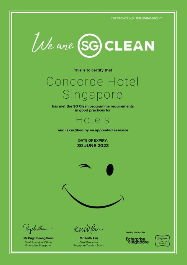Concorde Hotel Singapore Esterno foto